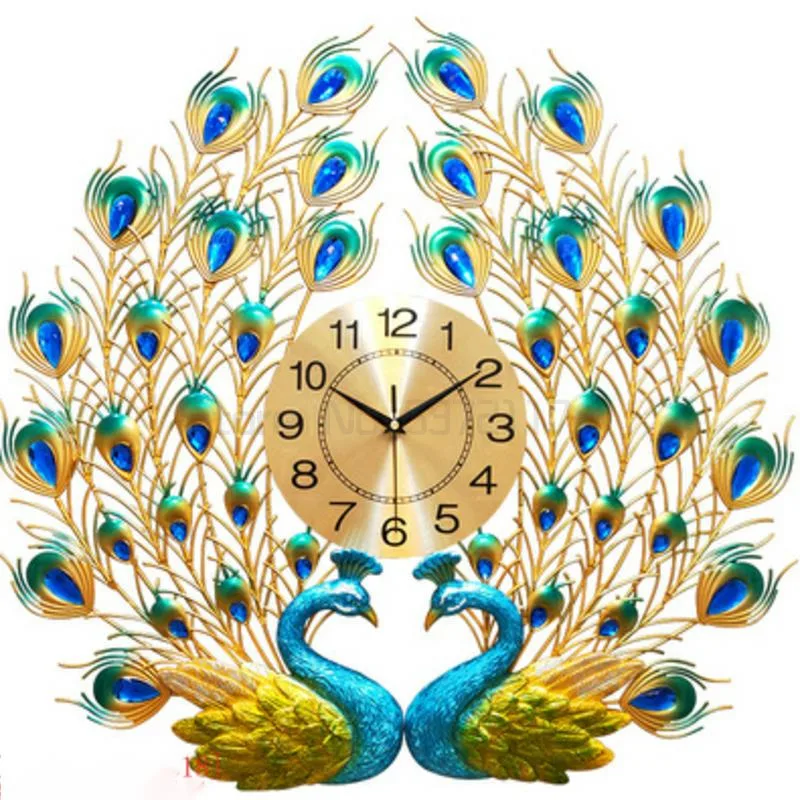 Big crystal Peacock wall clocks wall home decor wall clock modern design wall watches wedding decoration dropshipping
Big crystal Peacock wall clocks wall home decor wall clock modern design wall watches wedding decoration dropshipping