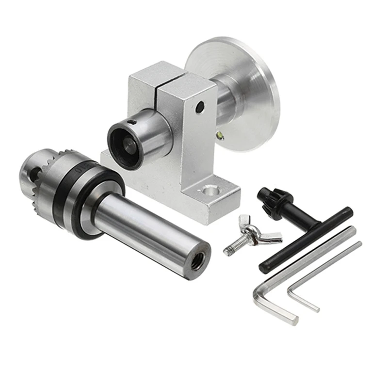 SHGO HOT-Live Lathe Center Head With Chuck Diy Accessories For Mini Lathe Machine Revolving Centre Woodworking Tool
SHGO HOT-Live Lathe Center Head With Chuck Diy Accessories For Mini Lathe Machine Revolving Centre Woodworking Tool
