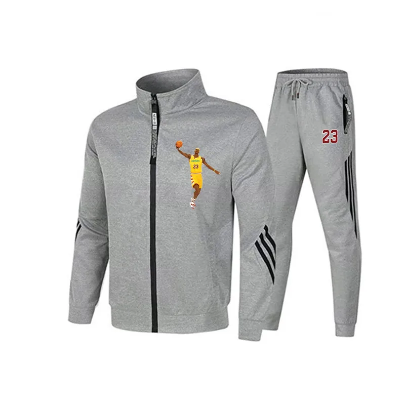 New Fashion Casual Clothing Men's 2-piece Suit Zipper Jacket + Pants Man Casual Wear Spring Autumn Outdoor Running Sports Suit
New Fashion Casual Clothing Men's 2-piece Suit Zipper Jacket + Pants Man Casual Wear Spring Autumn Outdoor Running Sports Suit