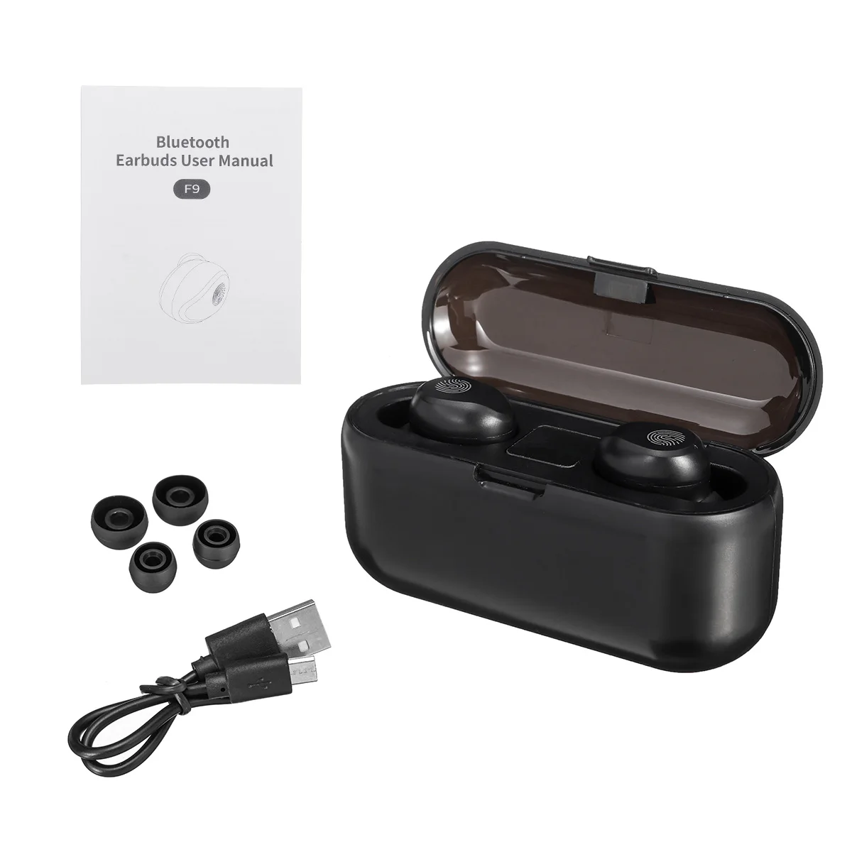 Sports Headphones Running bluetooth Headset Touch Control TWS LED Display Wireless Earphone 5.0 Stereo With Charging Case
Sports Headphones Running bluetooth Headset Touch Control TWS LED Display Wireless Earphone 5.0 Stereo With Charging Case