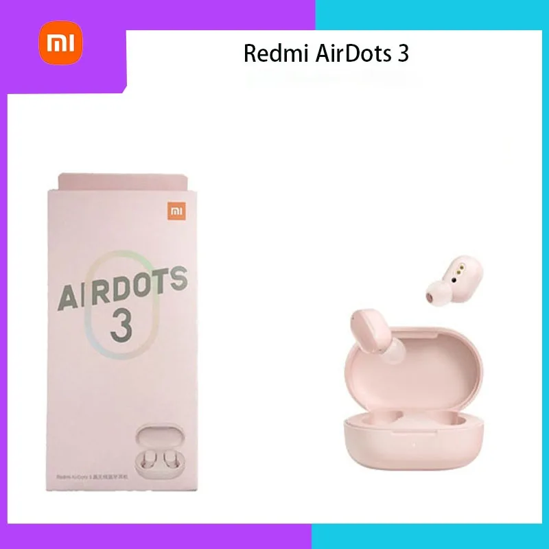 TWS-наушники Xiaomi Redmi AirDots 3 с поддержкой Bluetooth 5,2 и микрофоном
TWS-наушники Xiaomi Redmi AirDots 3 с поддержкой Bluetooth 5,2 и микрофоном