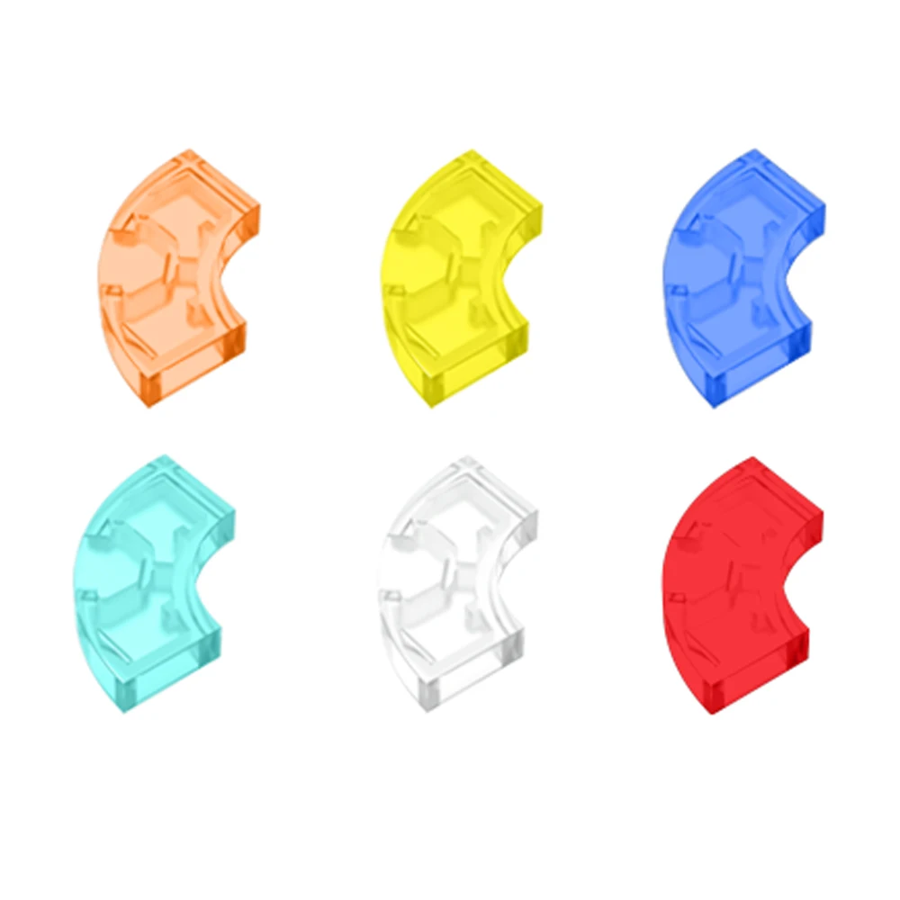 40pcs Building Block Assembly Part Tile Round Corner 2x2 Macaroni Transparent 21 Colors 27925 Educational Block Toy for Children
40pcs Building Block Assembly Part Tile Round Corner 2x2 Macaroni Transparent 21 Colors 27925 Educational Block Toy for Children