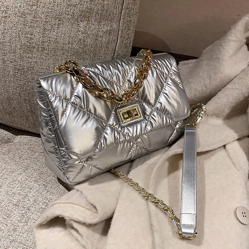 Chain Shoulder Bag 2021 Trendy Diamond Lattice Small Square Bag Designer Handbags Luxury Lock Crossbody Bags For Women
Chain Shoulder Bag 2021 Trendy Diamond Lattice Small Square Bag Designer Handbags Luxury Lock Crossbody Bags For Women