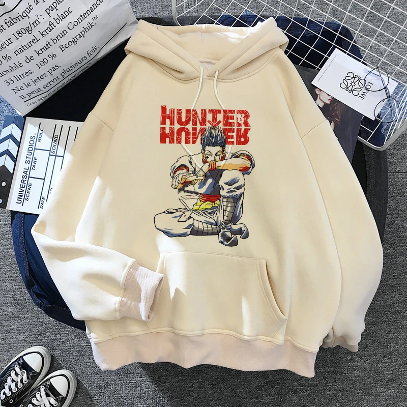 

Women Hoodies Hunter X Hunter Sweatshirts Killua Zoldyck Anime Manga Black Hoodies Bluzy Tops Clothes Anime Hoodie Goth Clothes