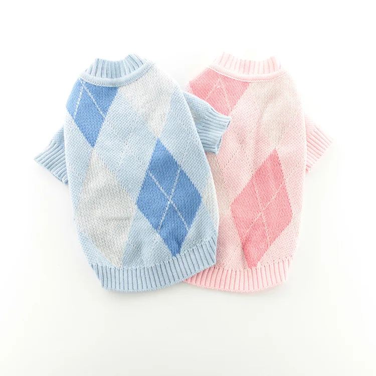 New Winter Pet Clothing Cat Clothes Diamond Lattice Pet Sweater Cardigan Dog Warm Clothes Designer Dog Clothes Sweater
New Winter Pet Clothing Cat Clothes Diamond Lattice Pet Sweater Cardigan Dog Warm Clothes Designer Dog Clothes Sweater