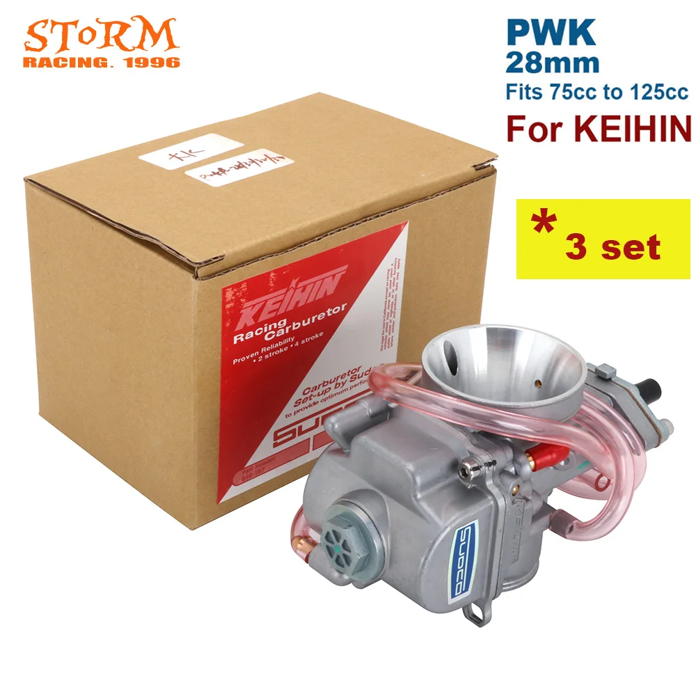 2/3 Sets Universal For PWK 28mm 2T 4T For Keihin Mikuni Carburetor Carburador With Power Jet For Yamaha Suzuki Honda 75cc-125cc
2/3 Sets Universal For PWK 28mm 2T 4T For Keihin Mikuni Carburetor Carburador With Power Jet For Yamaha Suzuki Honda 75cc-125cc
