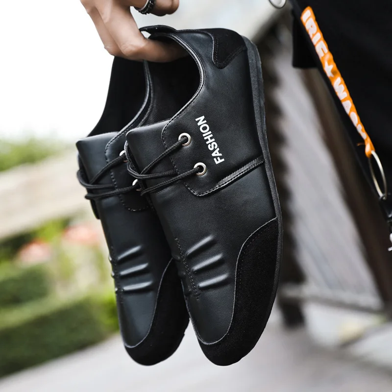 2021 Summer New Men's Leather Casual Shoes Flexible Shallow Slip-on High-quality PU Mixed Colors Shoes Breathable Anti-Odor
2021 Summer New Men's Leather Casual Shoes Flexible Shallow Slip-on High-quality PU Mixed Colors Shoes Breathable Anti-Odor