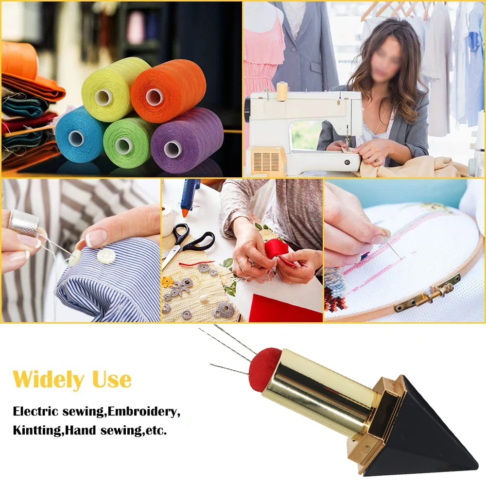 D&D New Lipstick Pin Cushion Retractable Sewing Needle Case for Needle Pin Cushion Holder Needlework DIY Craft Sewing Tool 
D&D New Lipstick Pin Cushion Retractable Sewing Needle Case for Needle Pin Cushion Holder Needlework DIY Craft Sewing Tool