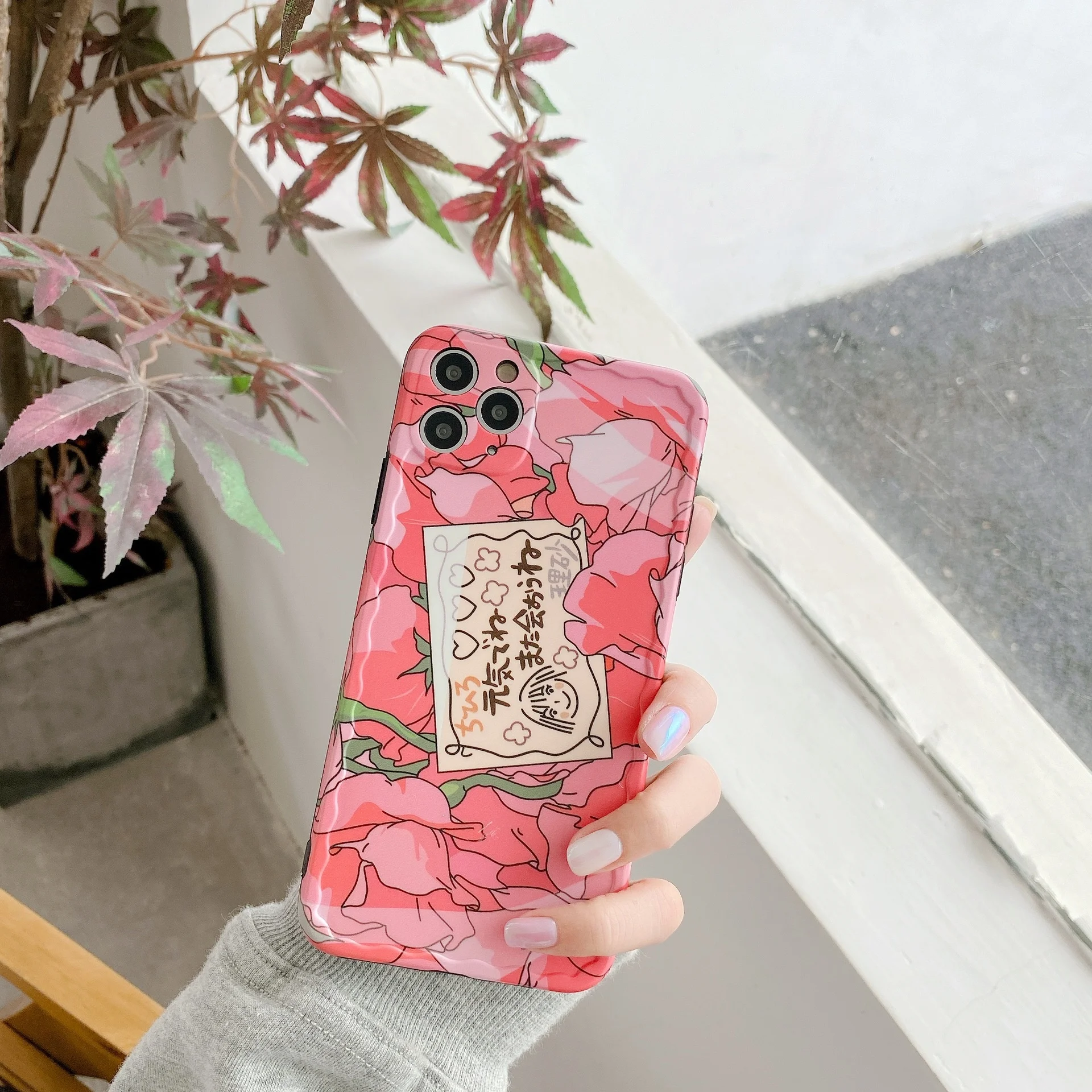 Retro Cute Art Japanese Pink Rose Flower Phone Case For iPhone 11 Pro Max Xr Xs Max X 7 Plus 8 Plus Cases Soft Silicone Cover
Retro Cute Art Japanese Pink Rose Flower Phone Case For iPhone 11 Pro Max Xr Xs Max X 7 Plus 8 Plus Cases Soft Silicone Cover