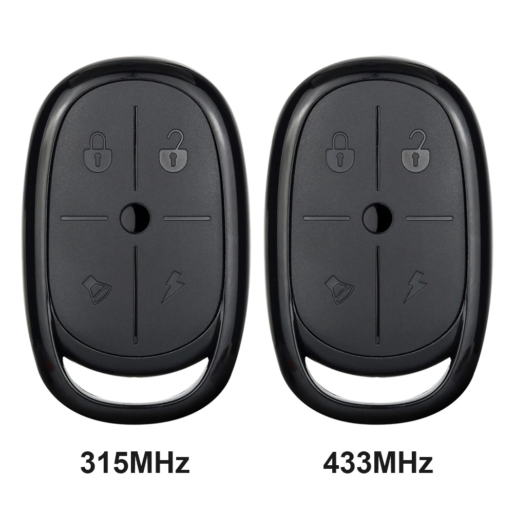 

AK-KB-812 Universal 315/433MHz Smart Wireless 4 Buttons Remote Controller Switch DC 3V for Electric Gate Garage Door Car Key