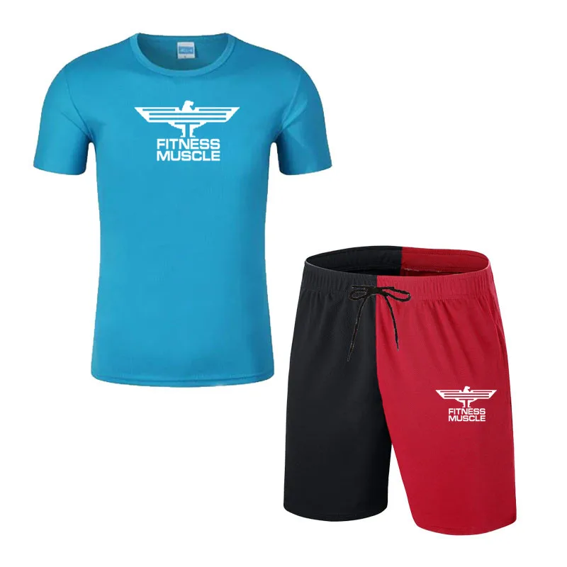 New Fashion Men's Sportswear,Quick-drying, Breathable, Casual Jogging, Comfortable Printing Clothes, Short Sleeves + Shorts Sui
New Fashion Men's Sportswear,Quick-drying, Breathable, Casual Jogging, Comfortable Printing Clothes, Short Sleeves + Shorts Sui
