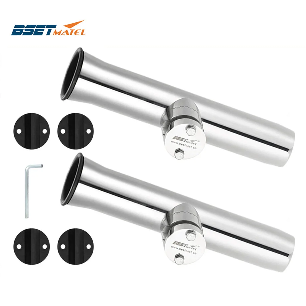 2PCS stainless steel 316 fishing rod holder rack pole bracket support with clamp on 19 to 32mm marine boat hardware
2PCS stainless steel 316 fishing rod holder rack pole bracket support with clamp on 19 to 32mm marine boat hardware