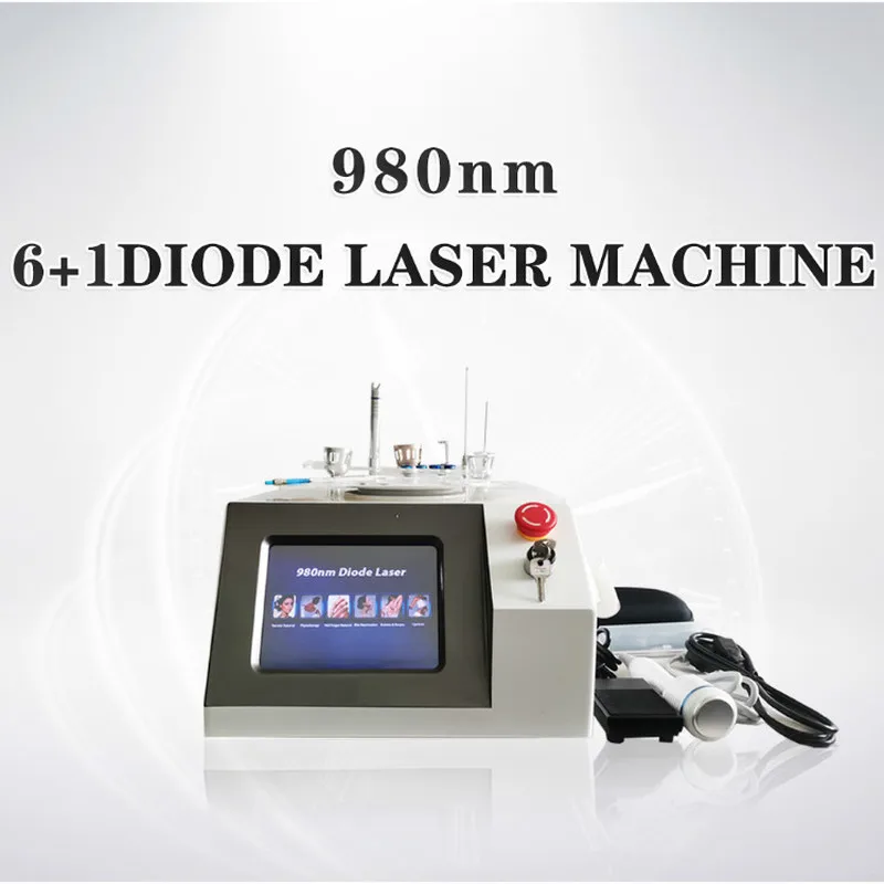High Quality 6 In 1 980nm Spider Vein Machine Face Vascular Treatment Machine for Nails Fungus Removal Pain Physiotherapy
High Quality 6 In 1 980nm Spider Vein Machine Face Vascular Treatment Machine for Nails Fungus Removal Pain Physiotherapy