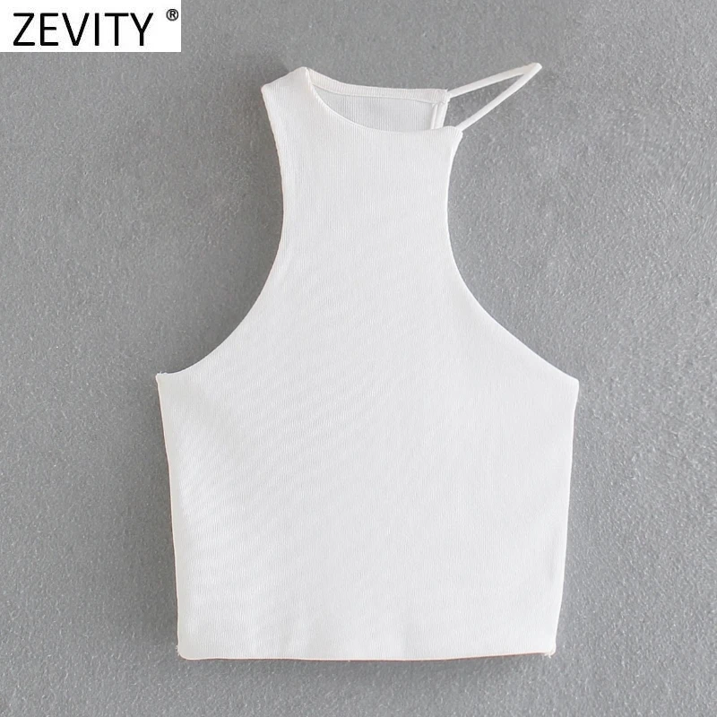 Zevity New Women Chic Sexy Asymmetrical White Knitting Camis Tank High Street Ladies Sleeveless Vest Summer Slim Crop Tops SW843
Zevity New Women Chic Sexy Asymmetrical White Knitting Camis Tank High Street Ladies Sleeveless Vest Summer Slim Crop Tops SW843