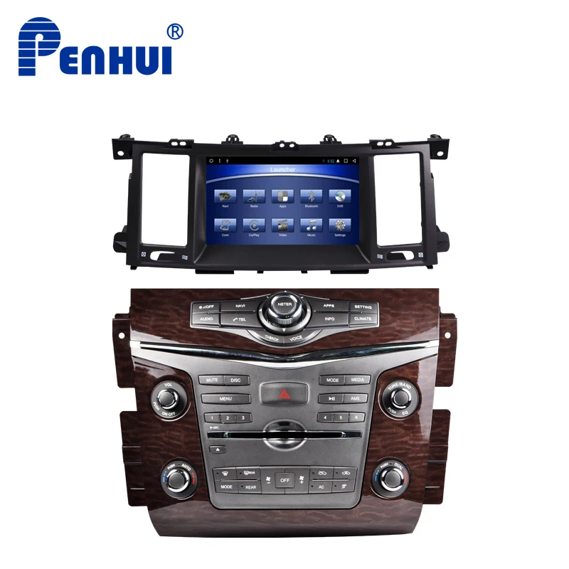 Автомагнитола Nissan Patrol (2013 2020) мультимедийный видеоплеер на Android с GPS навигацией
