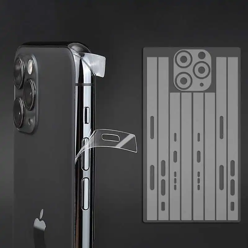 For iphone12/12Promax Mobile Phone Side Film Ultra-thin TPU Hydrogel Rim Film For iphone11 X Xs Transparent Protective Film
For iphone12/12Promax Mobile Phone Side Film Ultra-thin TPU Hydrogel Rim Film For iphone11 X Xs Transparent Protective Film
