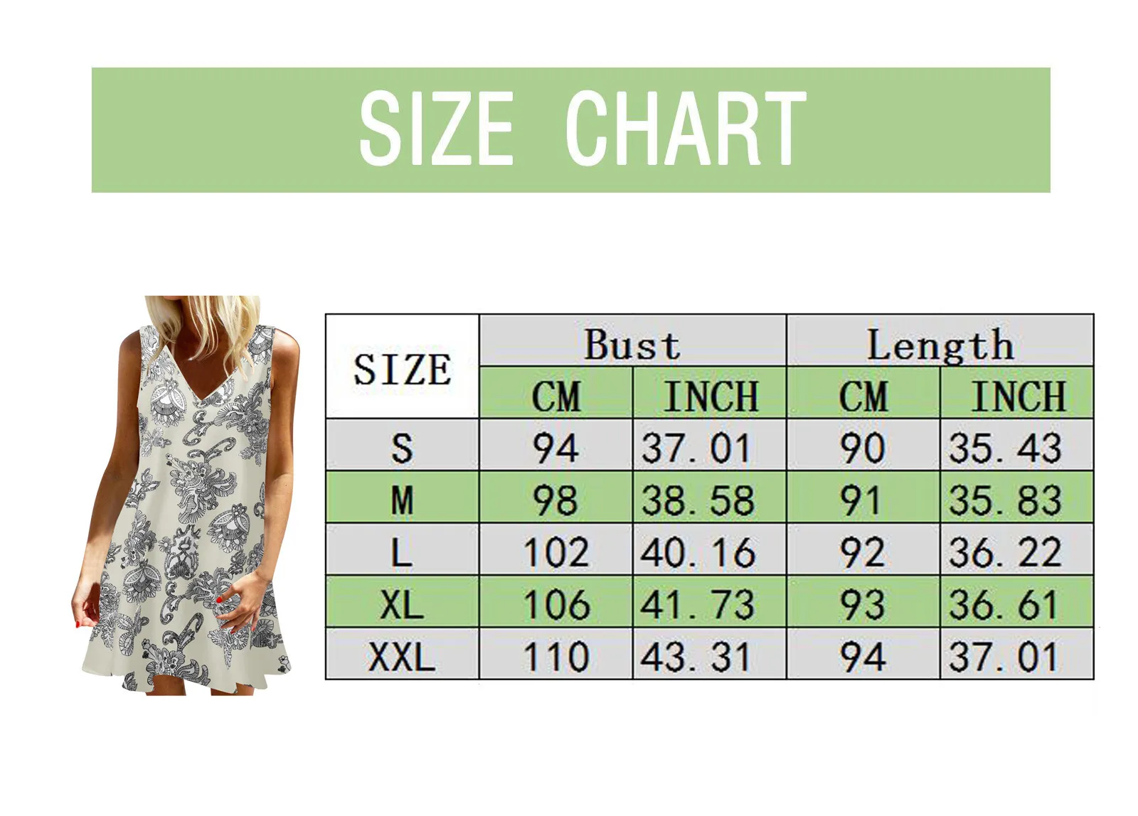 Sagace Dresses For Women 2021 Summer Fashion V-neck Retro Print Loose Hem Casual Lap Vest Dress Women Clothing
Sagace Dresses For Women 2021 Summer Fashion V-neck Retro Print Loose Hem Casual Lap Vest Dress Women Clothing