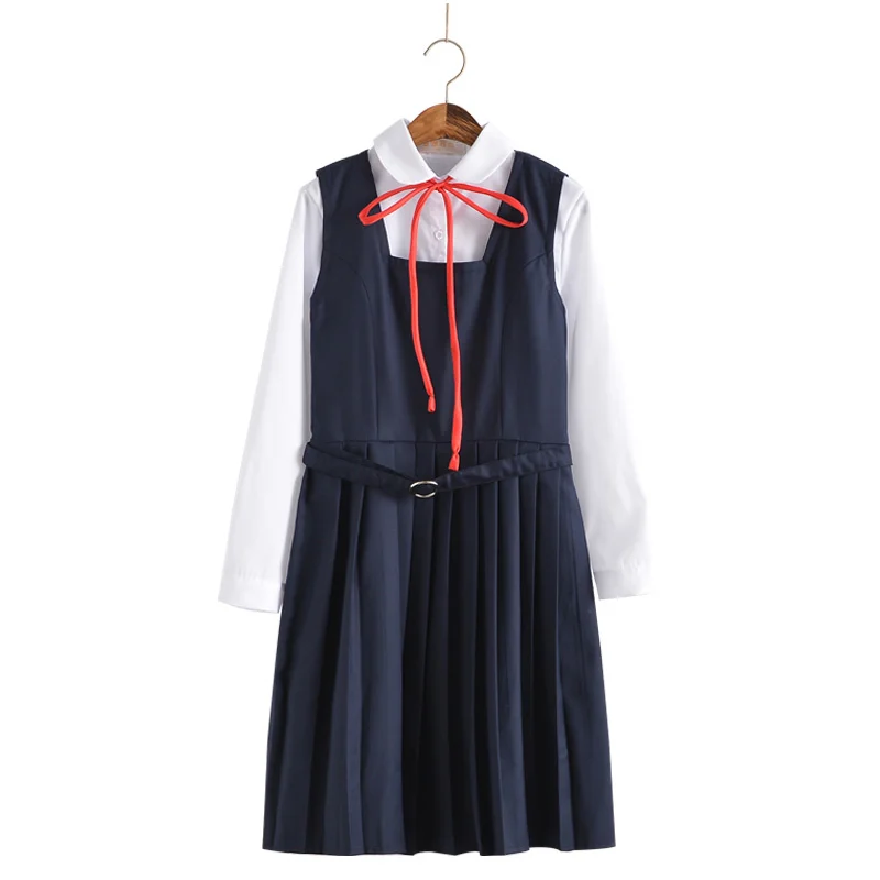 Japanese White Shirt JK Uniform Business Attire Vest Skirt School Uniform Sailor Dress College japanese school uniform 
Japanese White Shirt JK Uniform Business Attire Vest Skirt School Uniform Sailor Dress College japanese school uniform
