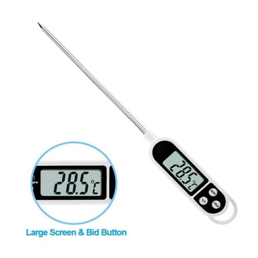 1PC New Food Thermometer Digital Kitchen Thermometer For Meat Cooking Food Probe BBQ Electronic Oven Kitchen Tools
1PC New Food Thermometer Digital Kitchen Thermometer For Meat Cooking Food Probe BBQ Electronic Oven Kitchen Tools