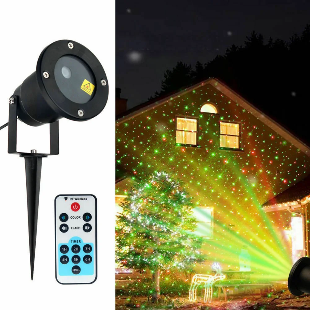 Waterproof Disco Light Laser Light Holiday Christmas Decorations LED Projection Light with Remote Controller
Waterproof Disco Light Laser Light Holiday Christmas Decorations LED Projection Light with Remote Controller