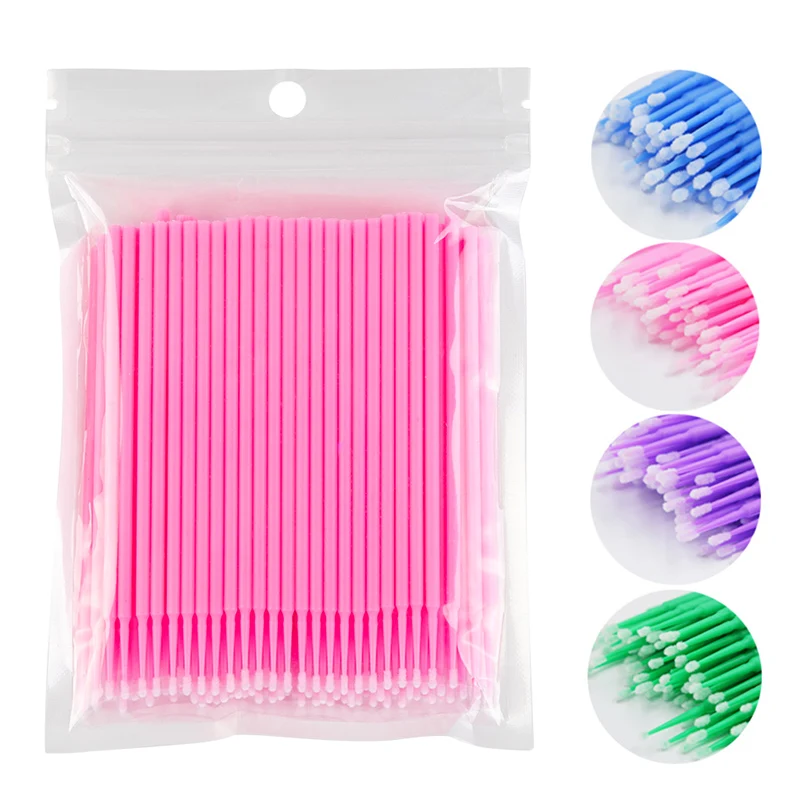 100pcs Eyelash Cotton Swabs Disposable Micro Brushes Eyelash Cleaning Sticks Cotton Swab Eyelash Extension Microbrush Mascara
100pcs Eyelash Cotton Swabs Disposable Micro Brushes Eyelash Cleaning Sticks Cotton Swab Eyelash Extension Microbrush Mascara