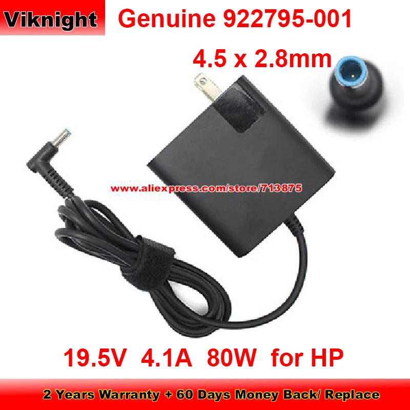 Genuine 922795-001 Ac Adapter 19.5V 4.1A 80W Charger for HP PA-2900-33HP 923389-001 with 4.5 x 2.8mm Tip Power Supply
Genuine 922795-001 Ac Adapter 19.5V 4.1A 80W Charger for HP PA-2900-33HP 923389-001 with 4.5 x 2.8mm Tip Power Supply