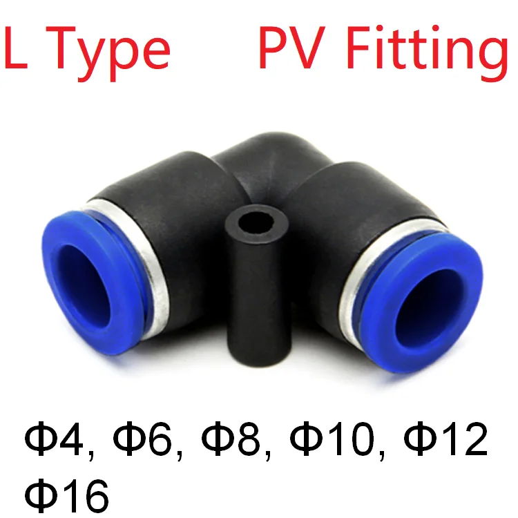 5Pcs Air Pneumatic Tube Fitting OD 4 6 8 10 12 14 16 mm L Type Elbow PV Plastic Quick Connector Push In Pipe Hose 2 Ways
5Pcs Air Pneumatic Tube Fitting OD 4 6 8 10 12 14 16 mm L Type Elbow PV Plastic Quick Connector Push In Pipe Hose 2 Ways