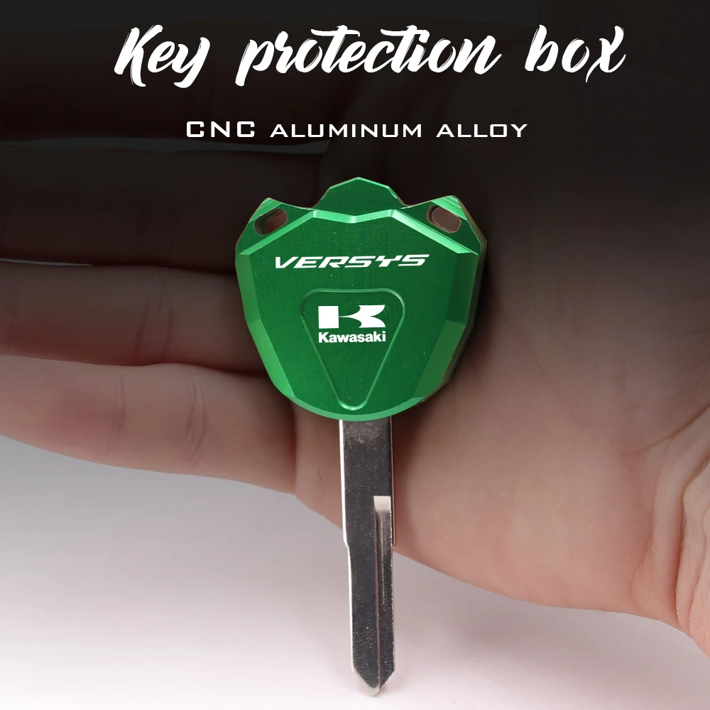 Suitable for Kawasaki motorcycle versys650 versys1000 versysX300 CNC aluminum alloy key protective shell key protection decorati
Suitable for Kawasaki motorcycle versys650 versys1000 versysX300 CNC aluminum alloy key protective shell key protection decorati