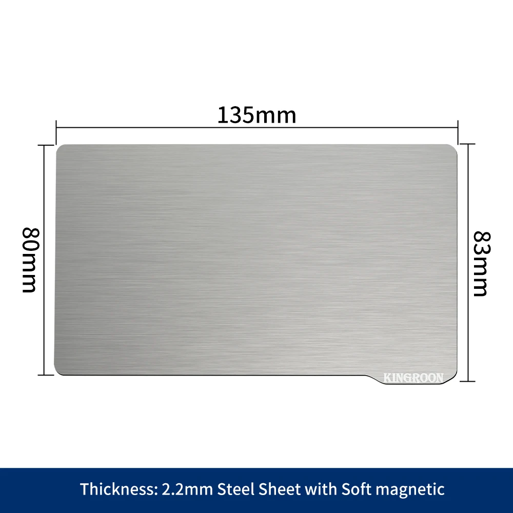 Kingroon 3D Printer Light Curing Spring Steel Sheet Flex Magnetic Sticker Resin Platform Plate for ANYCUBIC Photon Elegoo Wanhao
Kingroon 3D Printer Light Curing Spring Steel Sheet Flex Magnetic Sticker Resin Platform Plate for ANYCUBIC Photon Elegoo Wanhao