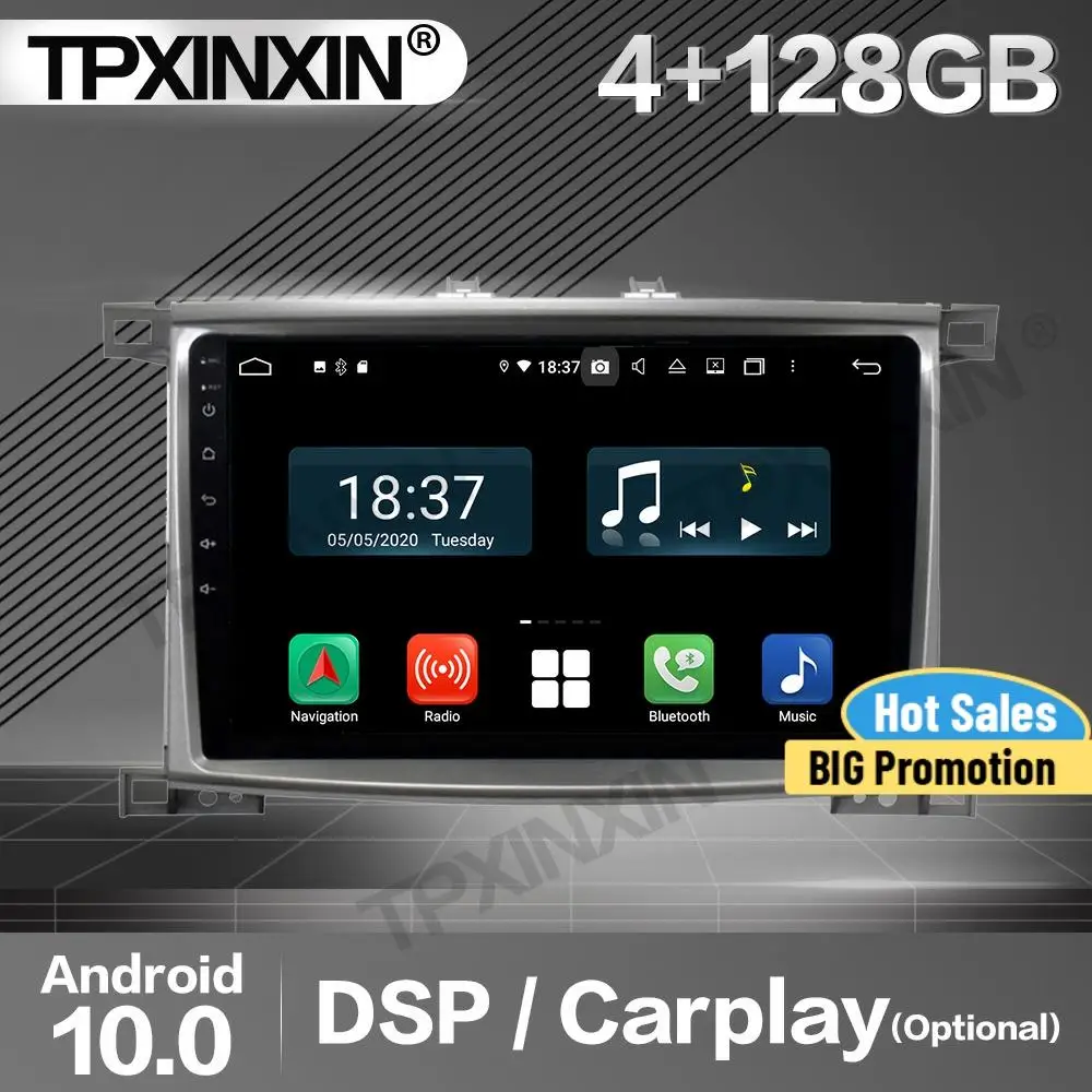 Автомобильный радиоприемник Carplay 128G 2 Din, стерео приемник Android для Toyota LC100 2005 2006 2007, головное устройство высокого уровня с GPS Навигатором, аудио...
Автомобильный радиоприемник Carplay 128G 2 Din, стерео приемник Android для Toyota LC100 2005 2006 2007, головное устройство высокого уровня с GPS Навигатором, аудио...