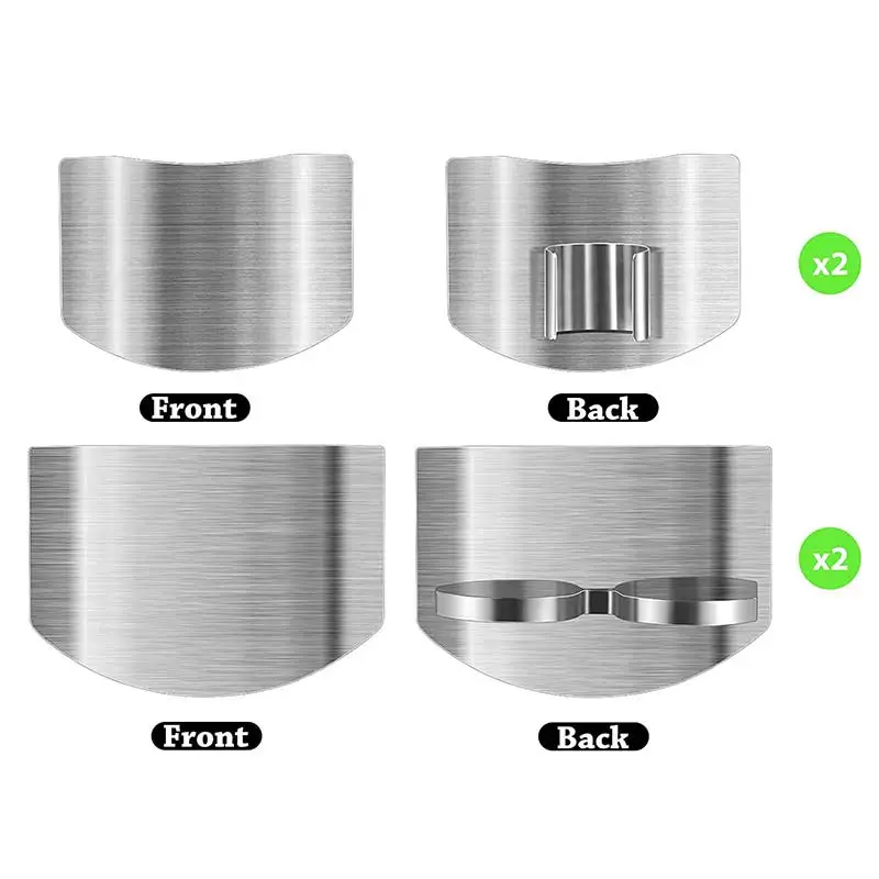 2 Pcs Stainless Steel Finger Guard Finger Hand Cut Hand Protector Knife Cut Finger Protection Tool Kitchen Knives & Accessories
2 Pcs Stainless Steel Finger Guard Finger Hand Cut Hand Protector Knife Cut Finger Protection Tool Kitchen Knives & Accessories