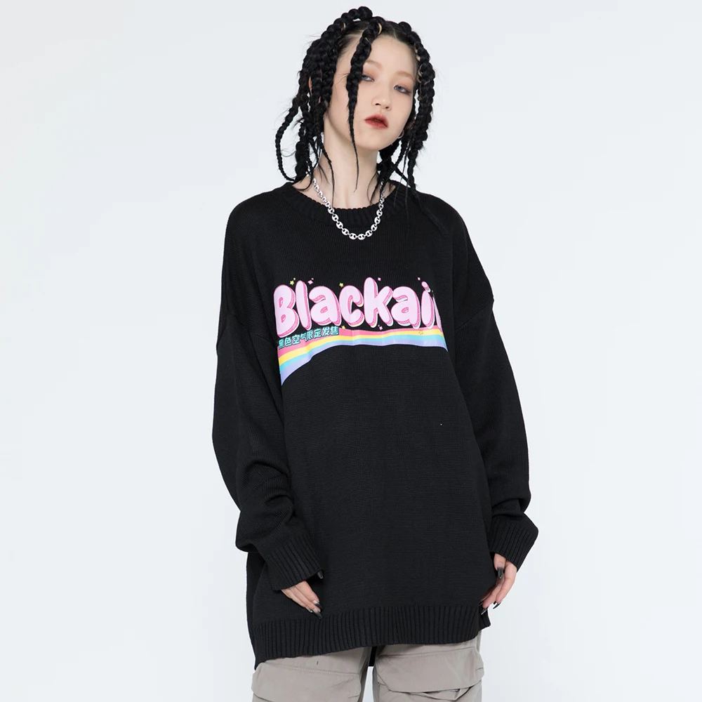 2021 Winter Fashion Oversized Sweater Men Clothing Letter Printing Y2k Sweater Harajuku Streetwear Knitted Long Sleeve Pullovers
2021 Winter Fashion Oversized Sweater Men Clothing Letter Printing Y2k Sweater Harajuku Streetwear Knitted Long Sleeve Pullovers