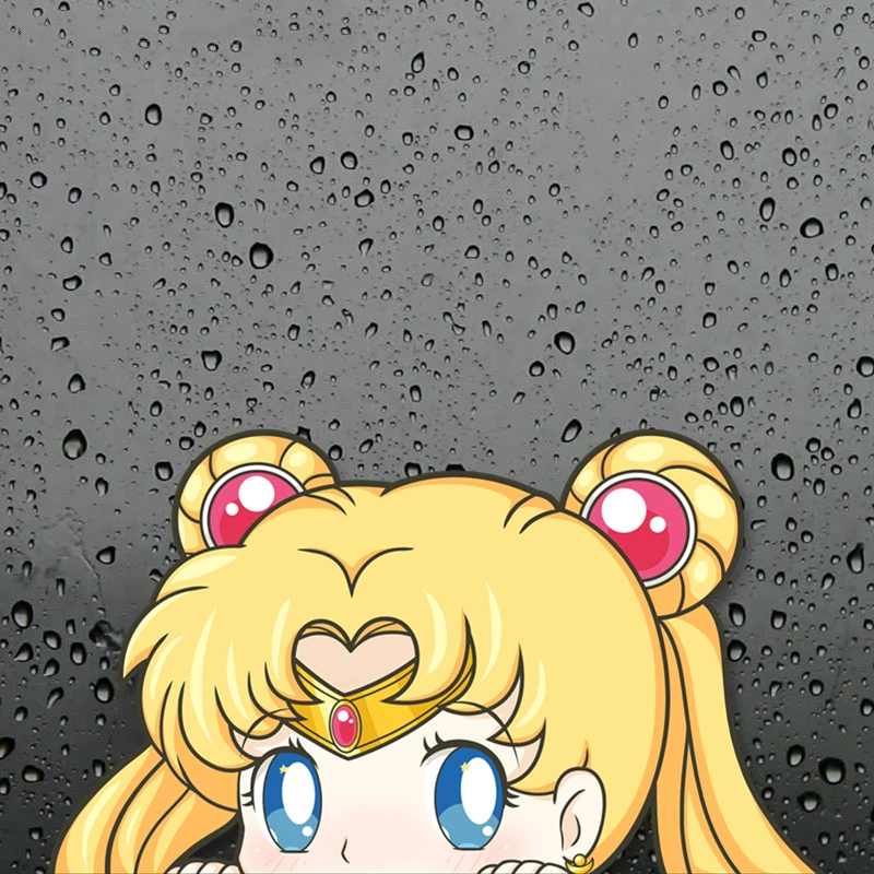 15*13cm Funny Sailor Moon Anime Peeker Car Stickers on Motorcycle Suitcase Home Decor Laptop Covers Vinyl Decal KK
15*13cm Funny Sailor Moon Anime Peeker Car Stickers on Motorcycle Suitcase Home Decor Laptop Covers Vinyl Decal KK