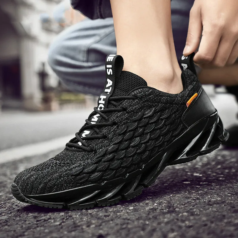 Men Sneaker Blade Outsole Running Shoes for Men Fashion 2020 Trending Walking Jogging Tennis Shoes Breathable Casual Sport Shoe
Men Sneaker Blade Outsole Running Shoes for Men Fashion 2020 Trending Walking Jogging Tennis Shoes Breathable Casual Sport Shoe