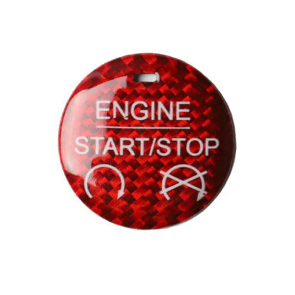Carbon Fiber Start Button Cover Cover Engine For 2015-2020 Ford Mustang Start Stop Switch Durable
Carbon Fiber Start Button Cover Cover Engine For 2015-2020 Ford Mustang Start Stop Switch Durable