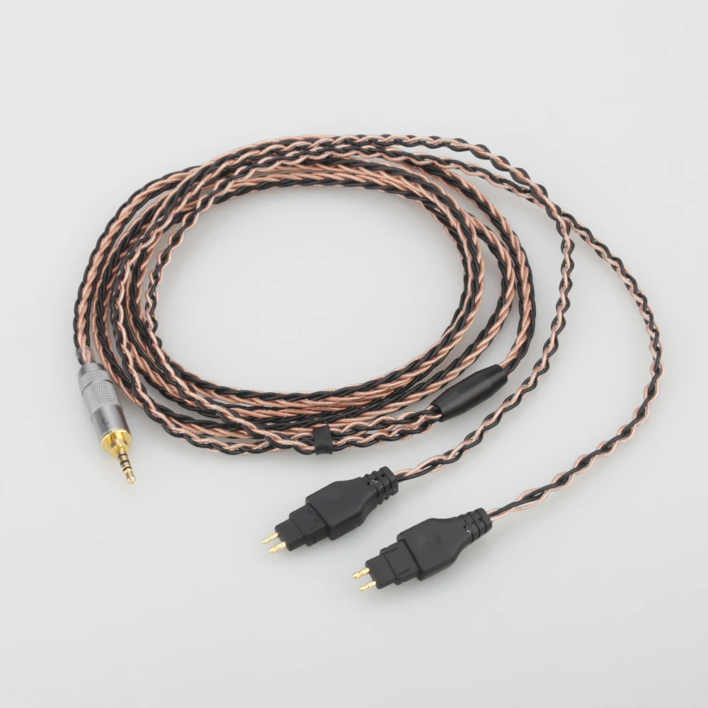 Кабель для наушников Audiocrast HC023 2 5 мм 8 ядер сбалансированный чистый посеребренный