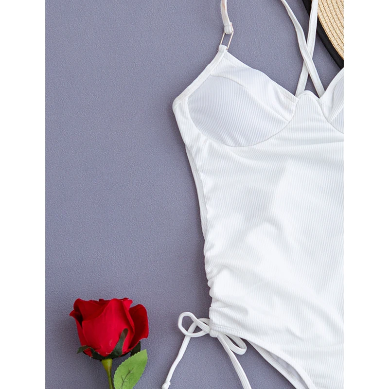 2021 Soild One Piece Swimsuit Sexy Women's Swimwear Backless Bathing Suit Summer Monokini Sport Bodysuit New Swim Suit Beachwear
2021 Soild One Piece Swimsuit Sexy Women's Swimwear Backless Bathing Suit Summer Monokini Sport Bodysuit New Swim Suit Beachwear