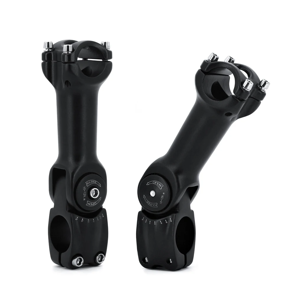 Adjustable Stem 25 4 Bicycle Handlebar Stem 25.4 Ultralight mtb Stem 31.8 90/110/120mm Road Bike Stem Riser Bike Accessories
Adjustable Stem 25 4 Bicycle Handlebar Stem 25.4 Ultralight mtb Stem 31.8 90/110/120mm Road Bike Stem Riser Bike Accessories