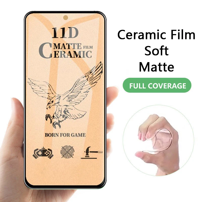 Matte Ceramic Film For HUAWEI Y9S Y9A Y8S Y8P Y7P Y7A Y6S Y5 Pro Prime Lite Full Cover Protective 9D Soft Screen Protector
Matte Ceramic Film For HUAWEI Y9S Y9A Y8S Y8P Y7P Y7A Y6S Y5 Pro Prime Lite Full Cover Protective 9D Soft Screen Protector