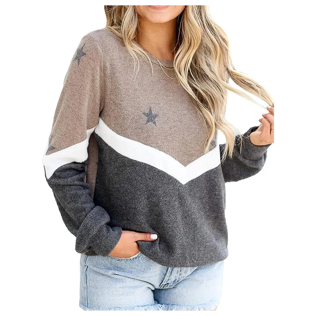 Harajuku Casual Star Print Pullovers Sweatshirts Women Hoodies Ulzzang O-neck Long Sleeve Loose Plus Size Tops Sweatshirts Z0805
Harajuku Casual Star Print Pullovers Sweatshirts Women Hoodies Ulzzang O-neck Long Sleeve Loose Plus Size Tops Sweatshirts Z0805