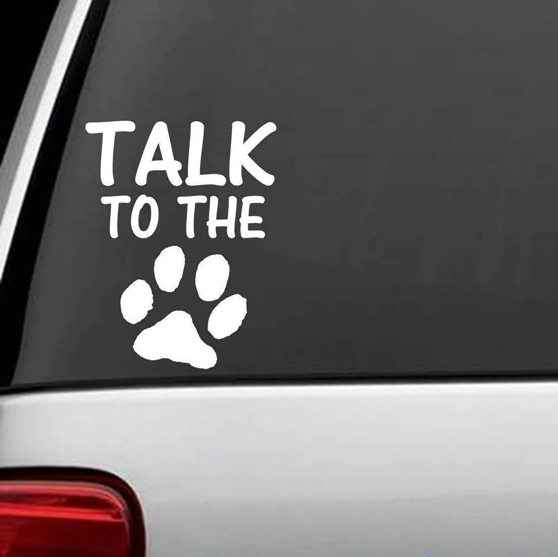 

Для речь лапки собаки виниловые наклейки для окон наклейки укрытие спасения животных Собака Щенок Кот стайлинга автомобилей