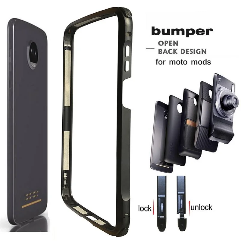 Чехол для Moto Z4 / Z3 /Z3 Play /z2 play /z2 force, бампер, чехол, совместимый с motorola Mods, Роскошный Алюминиевый металлический корпус
Чехол для Moto Z4 / Z3 /Z3 Play /z2 play /z2 force, бампер, чехол, совместимый с motorola Mods, Роскошный Алюминиевый металлический корпус