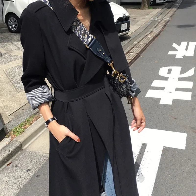 Spring Female Trench Coat High Street Women Clothes 2021 Loose Outerwear Woman Worker Streetwear Long Windbreaker With Belt FY06
Spring Female Trench Coat High Street Women Clothes 2021 Loose Outerwear Woman Worker Streetwear Long Windbreaker With Belt FY06