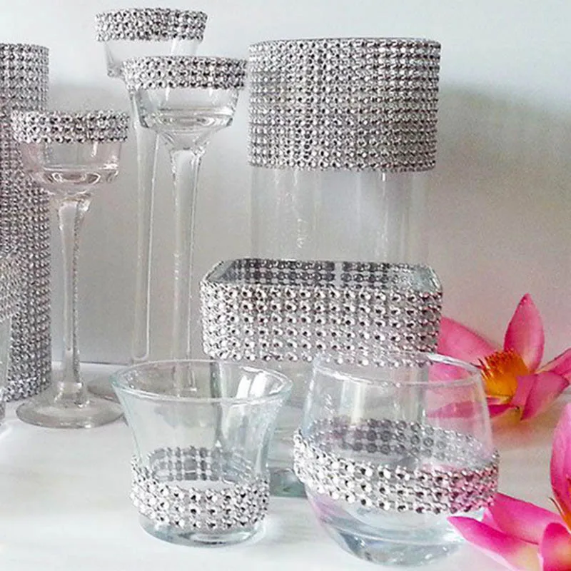 24 Rows Rhinestones Mesh Trim Ribbon Wedding Diamond Sparkle Rhinestone Cup Chain Party Decoration Cake Ribbon Strass DIY 1 Yard
24 Rows Rhinestones Mesh Trim Ribbon Wedding Diamond Sparkle Rhinestone Cup Chain Party Decoration Cake Ribbon Strass DIY 1 Yard
