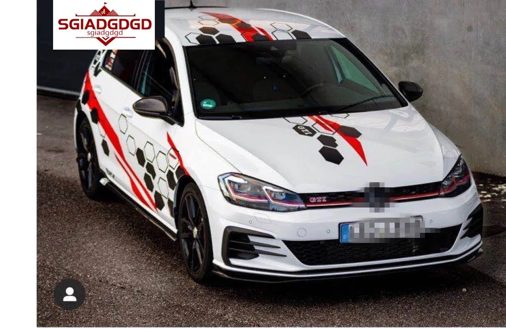 Наклейки на машину для Volkswagen Golf 6 Golf 7, модифицированные Украшения для тела polo GTI, спортивные наклейки
Наклейки на машину для Volkswagen Golf 6 Golf 7, модифицированные Украшения для тела polo GTI, спортивные наклейки