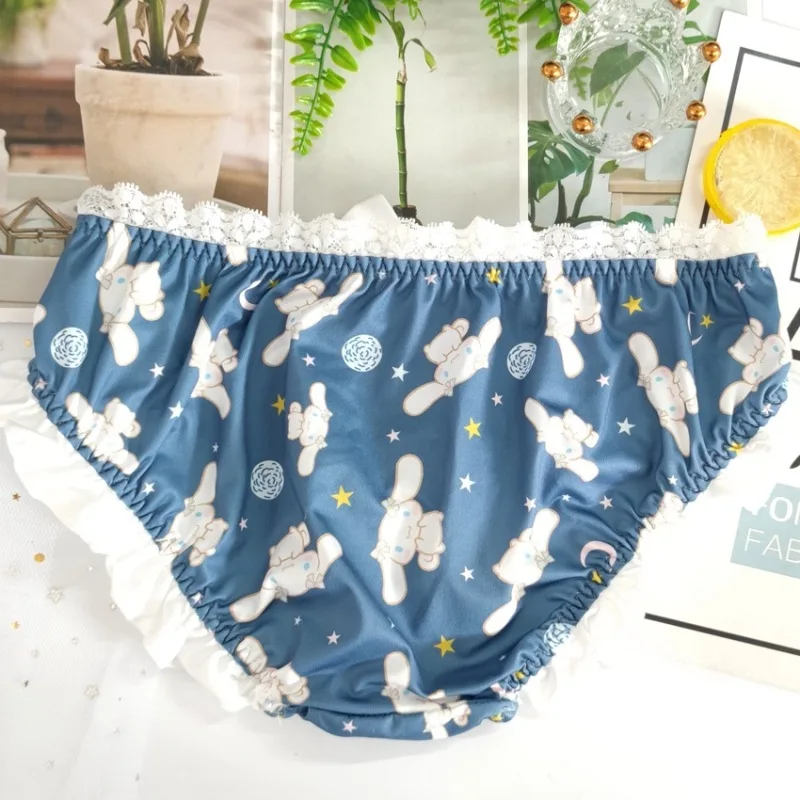 Women Japanese Style Cute Lovely Cosplay Lolita Panties Sexy Lace Milk Silk Low Waist Bow Cartoon Girls Soft Underwear Breifs
Women Japanese Style Cute Lovely Cosplay Lolita Panties Sexy Lace Milk Silk Low Waist Bow Cartoon Girls Soft Underwear Breifs