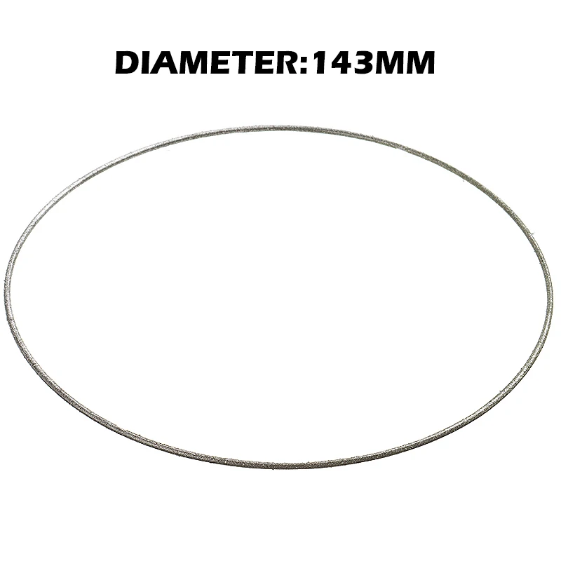 Stainless Steel Round Saw Blades Diameter 143mm Stained Glass Replacement Blade 3 Ring Band Saw Circular Ring Cutting Tools
Stainless Steel Round Saw Blades Diameter 143mm Stained Glass Replacement Blade 3 Ring Band Saw Circular Ring Cutting Tools
