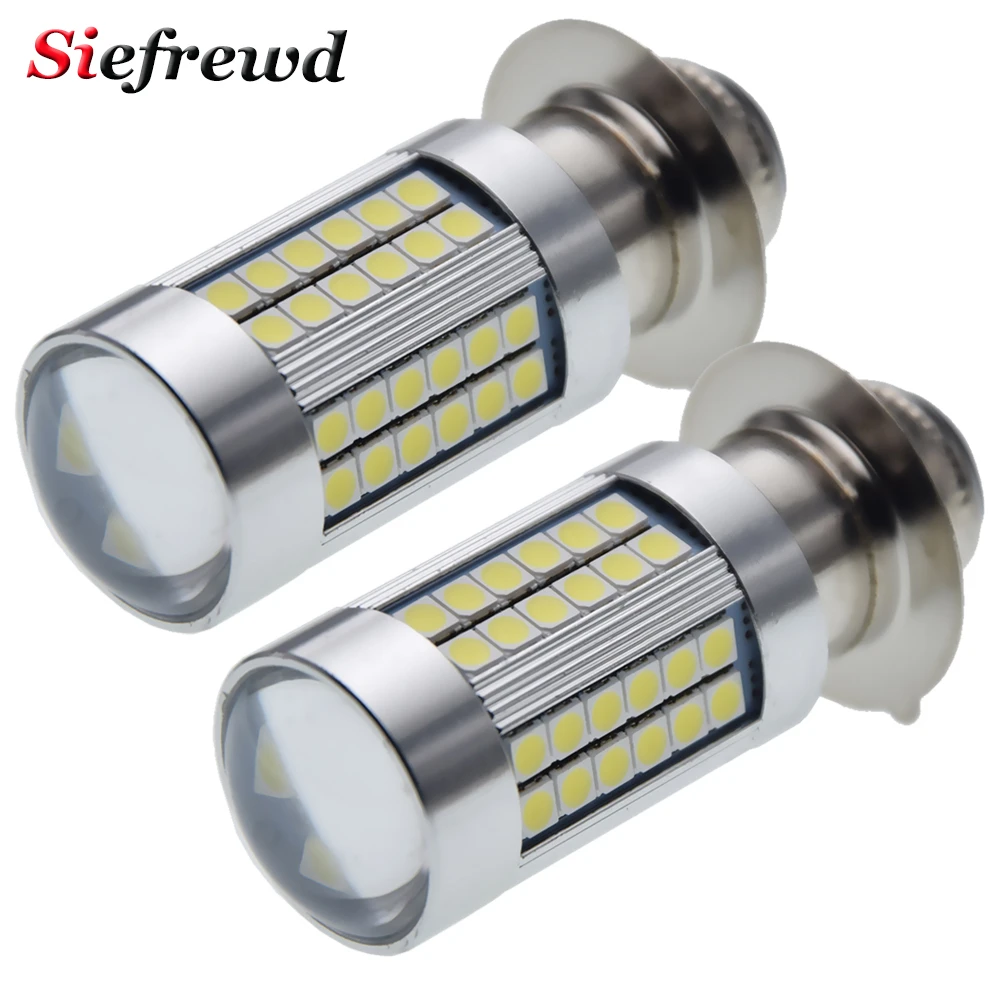 Pair P15D-25-1 PX15D LED Motorcycle Headlight Bulb H6M 66SMD Hi/Lo Beam Auto Motorbike Scooter Moped Front Head Fog Light 6V 12
Pair P15D-25-1 PX15D LED Motorcycle Headlight Bulb H6M 66SMD Hi/Lo Beam Auto Motorbike Scooter Moped Front Head Fog Light 6V 12