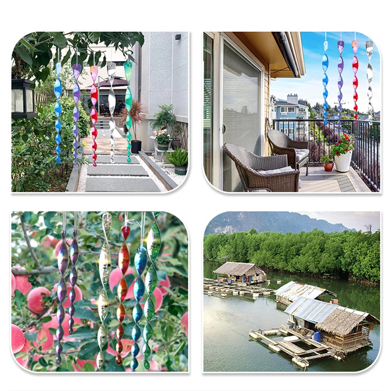 Bird Repellent windmill Bird Deterrent Wind Spinner Reflective Spiral Rod Device
Bird Repellent windmill Bird Deterrent Wind Spinner Reflective Spiral Rod Device