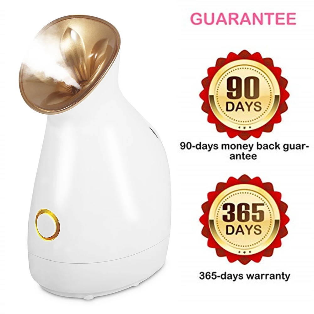 Facial Steamer Nano Ionic Deep Cleaning Face Sprayer Large-Capacity Water Tank 70ml Skin Care Device Spa Face Steamer
Facial Steamer Nano Ionic Deep Cleaning Face Sprayer Large-Capacity Water Tank 70ml Skin Care Device Spa Face Steamer